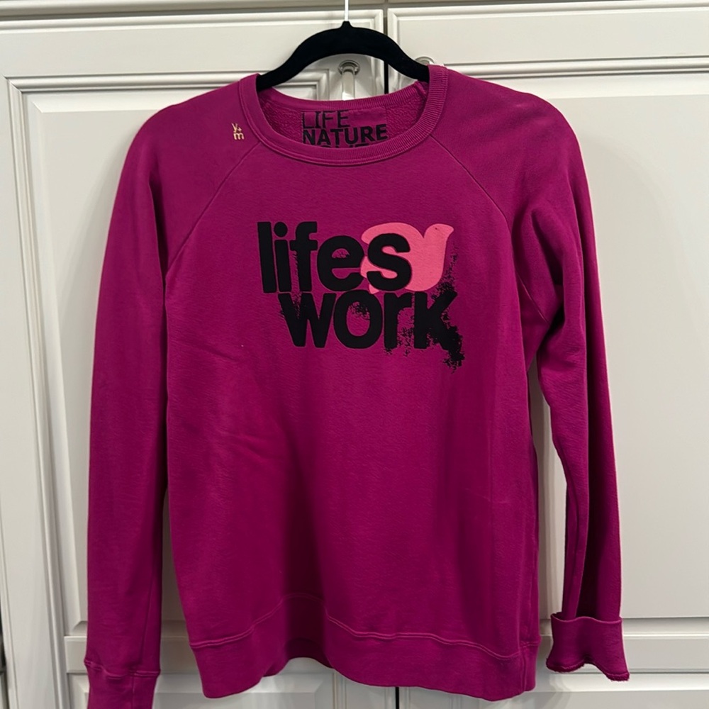 Free City sweatshirt. Worn once. Gorgeous color.